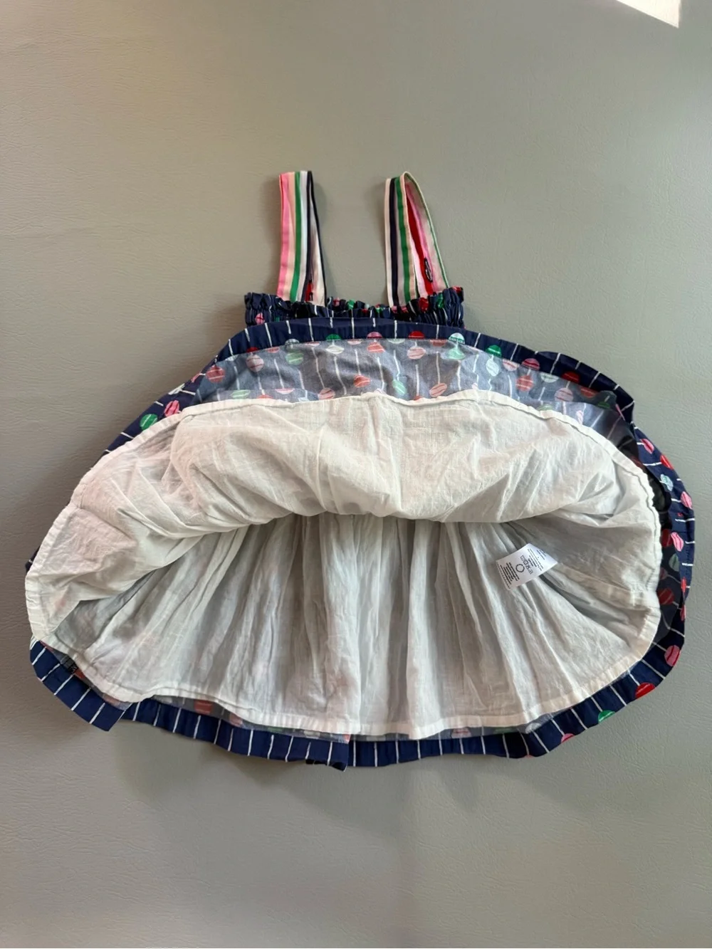 Macrae Skye Tootsie Pop Blacklock Smocked Dress & Jamie Ruffle Shorts Sz 4 4T